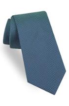 Men's Ted Baker London Solid Silk Tie, Size - Green