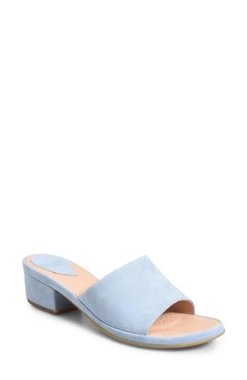 Women's Ono Bo Block Heel Slide Sandal M - Blue