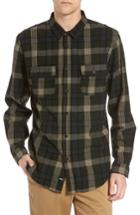 Men's Globe Flanigan Woven Shirt - Green