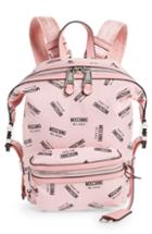 Moschino Small Logo Backpack - Pink