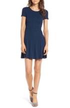 Women's Soprano Crisscross Back Dress - Blue