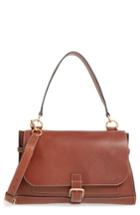 Mulberry 'small Buckle' Leather Shoulder Bag - Brown