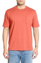 Men's Tommy Bahama 'new Bali Sky' Original Fit Crewneck Pocket T-shirt - Pink