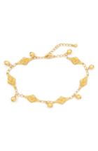 Women's Asa Kaftans Station Chain Anklet