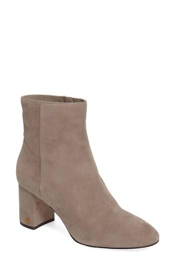 Women's Tory Burch Brooke Bootie .5 M - Grey
