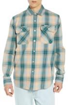 Men's Obey Continental Plaid Flannel Shirt