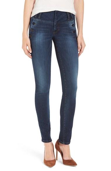 Women's Kut From The Kloth 'diana' Button Pocket Skinny Jeans