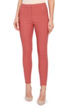 Women's Reiss Arla Seam Detail Skinny Pants Us / 12 Uk - Pink