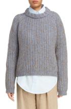 Women's Acne Studios Sandy Mouline Cable Knit Sweater