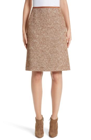 Women's Lafayette 148 New York Coralyn Harvest Herringbone Skirt