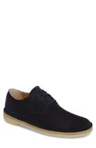 Men's Clarks Desert Crosby Plain Toe Derby M - Blue