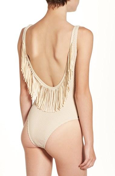Women's Rip Curl 'joyride' Fringe One-piece Swimsuit
