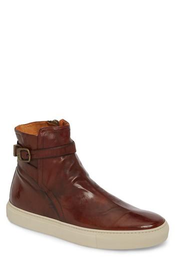 Men's Frye Owen Jodhpur High Top Sneaker M - Brown