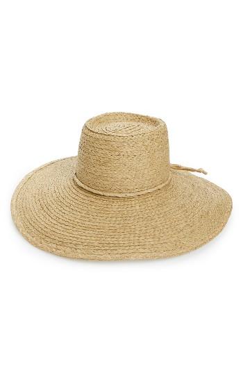 Women's Brixton Paite Raffia Floppy Hat -