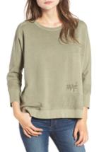 Women's Zadig & Voltaire Ahina Patch Pullover - Green