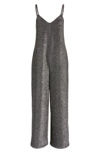 Women's Leith Metallic Romper, Size - Metallic