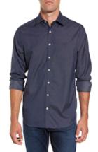 Men's Gant Winter Running Fit Print Sport Shirt