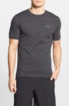 Men's Under Armour 'sportstyle' Charged Cotton Loose Fit Logo T-shirt, Size - Black