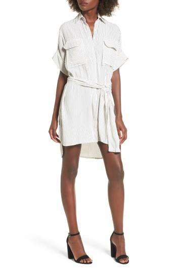 Women's Faithfull The Brand Casa Stripe Shirtdress - White