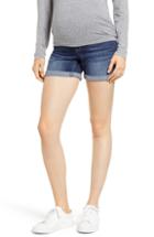 Women's 1822 Denim Maternity Shorts - Blue