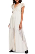 Women's Free People Chleo Embroidered Jumpsuit - Ivory