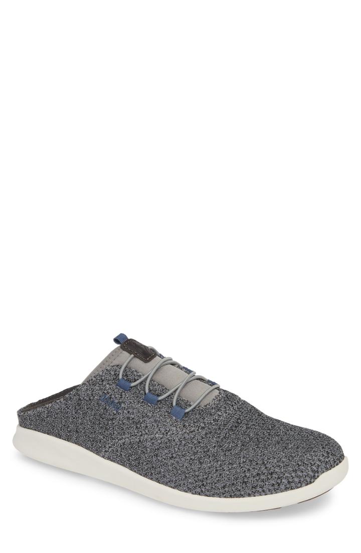 Men's Olukai Alapa Li Slide Sandal M - Grey