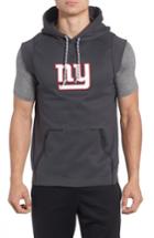 Men's Nike Therma-fit Nfl Graphic Sleeveless Hoodie, Size - Blue
