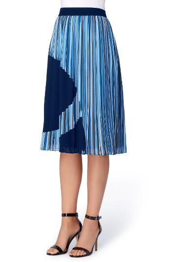Women's Catherine Catherine Malandrino Francis Pleat A-line Skirt