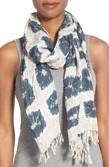 Women's Eileen Fisher Tie Dye Silk Scarf