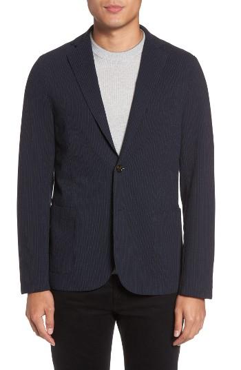 Men's Eleventy Stripe Jersey Blazer