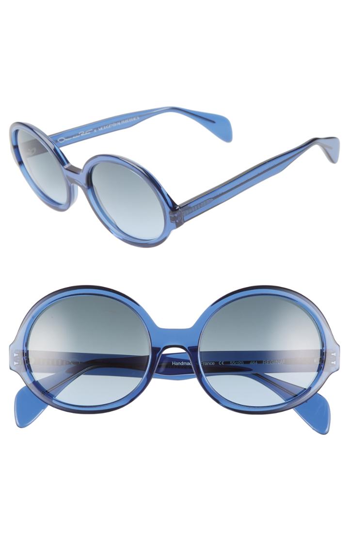 Women's Odlr X Morgenthal Frederics Regina 55mm Sunglasses - Navy