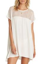 Women's Billabong Meshin' Around Cover-up Dress - White