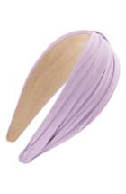 Tasha Pleated Basic Headband, Size - Purple