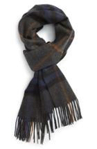 Men's Burberry Heritage Check Cashmere Scarf