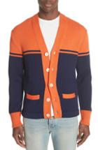 Men's Gucci Collegiate Wool Cardigan