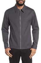 Men's Theory Rye Holtham Shirt Jacket, Size - Grey