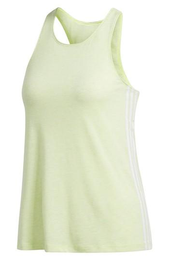 Women's Adidas Performer Q2 Tank - Yellow