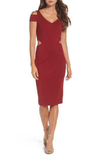 Women's Ali & Jay Ponte Body-con Dress - Red