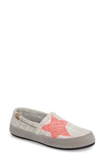 Women's Acorn Summer Weight Moc Slipper - Grey