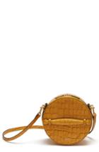 Mulberry Trunk Croc-embossed Calfskin Shoulder Bag - Metallic