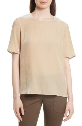 Women's Vince Velvet Tee - Yellow