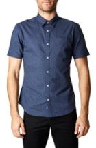 Men's 7 Diamonds American Dream Trim Fit Sport Shirt - Blue