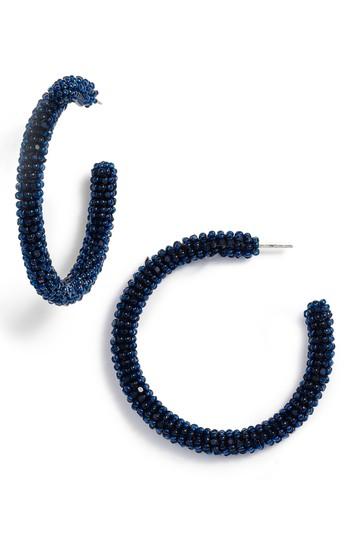 Women's Sachin & Babi Noir Caviar Hoop