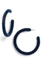 Women's Sachin & Babi Noir Caviar Hoop