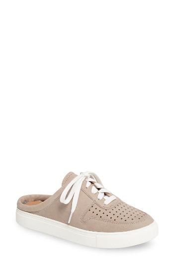Women's Linea Paolo Kacy Perforated Slide Sneaker M - Purple