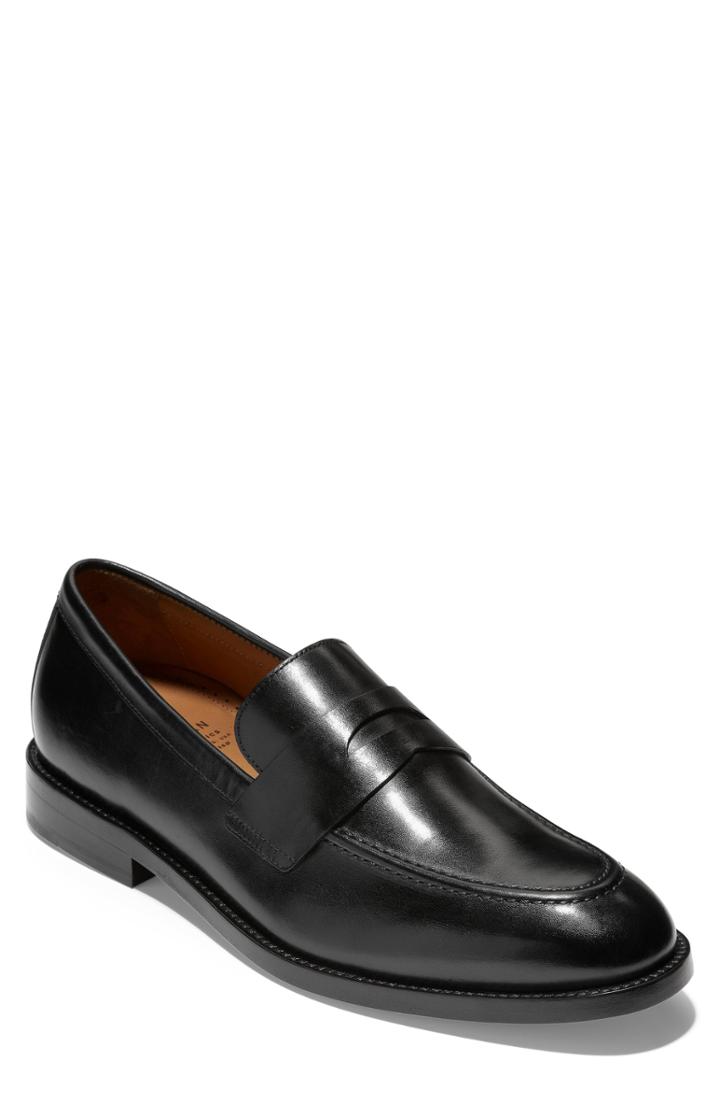 Men's Cole Haan American Classics Kneeland Penny Loafer E - Black