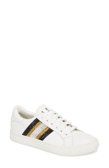 Women's Marc Jacobs Empire Crystal Embellished Sneaker Us / 35eu - Black