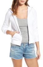 Women's Juicy Couture Robertson Velour Hoodie - White