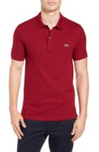 Men's Lacoste Slim Fit Pique Polo (xl) - Red
