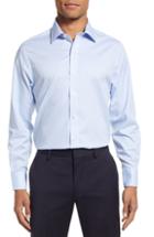 Men's Stantt Classic Fit Check Dress Shirt - 31/32 (university) - Blue
